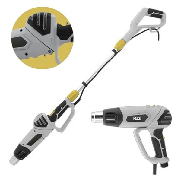 Soprador Térmico Articulado 2000w 300-600°c Razi + Acessórios