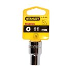 Soquete 11mm 1/2" Estriado - Stanley
