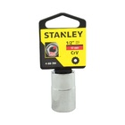 Soquete 17mm 1/2" Estriado - Stanley