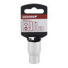 Soquete 1/2 Estriado 12mm Gedore RED