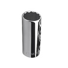 Soquete 1/2" Longo Estriado 27mm - Stanley