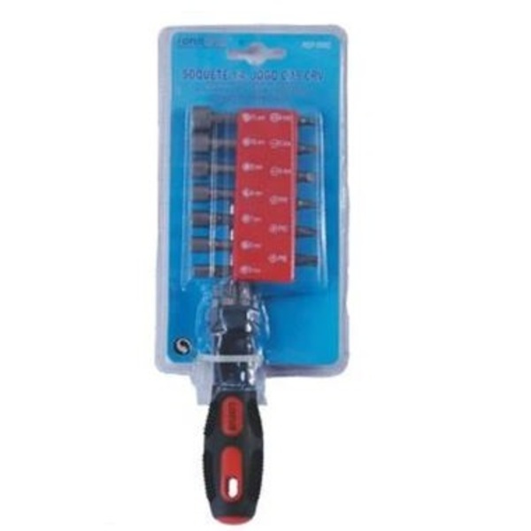 Soquete 1/4" Jogo Com 19 Pç Crv Lotus