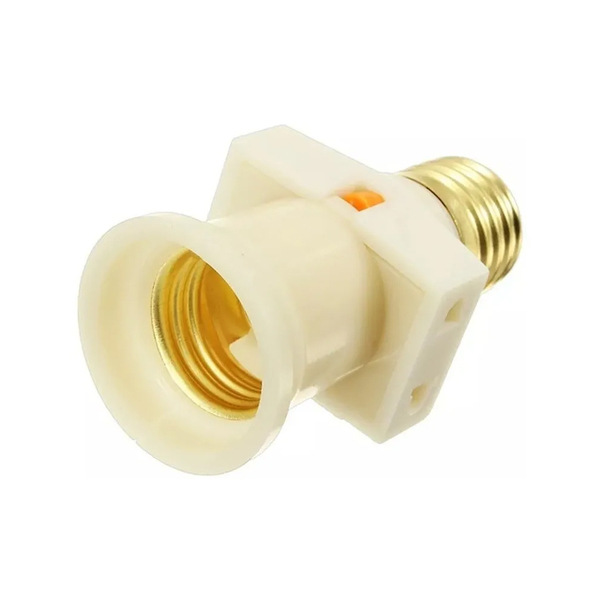 Soquete Benjamim Adaptador Lâmpadas Modelo E27 Bivolt