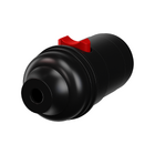 Soquete com Chave Preto 4A 250Vca Mec Tronic