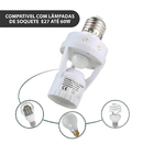 Soquete Com Sensor De Movimento Infravermelho E27 Bivolt Dete
