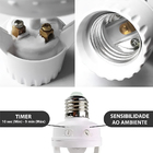 Soquete Com Sensor De Movimento Infravermelho E27 Bivolt Dete