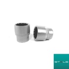 Soquete Curto 24mm Estriado Encaixe 1/2 Pol Crv - Stels
