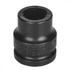 Soquete De Impacto Sextavado Em Aço Cromo Molibdênio 22 Mm -