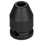 Soquete De Impacto Sextavado Em Aco Cromo Molibdenio 6 Mm - E