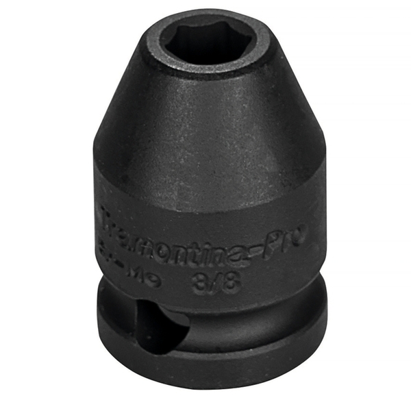 Soquete De Impacto Sextavado Em Aco Cromo Molibdenio 6 Mm - E