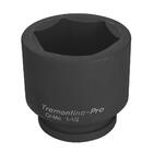 Soquete De Impacto Sextavado Em Aço Cromo Molibdênio 75 Mm -