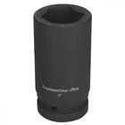 Soquete De Impacto Sextavado Longo Em Aço Cromo Molibdênio 1.