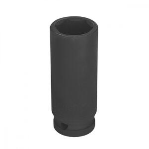 Soquete De Impacto Sextavado Longo Em Aço Cromo Molibdênio 22 Mm