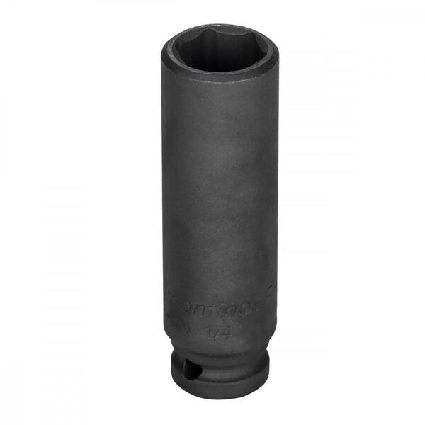 Soquete De Impacto Sextavado Longo Em Aço Cromo Molibdênio 7/