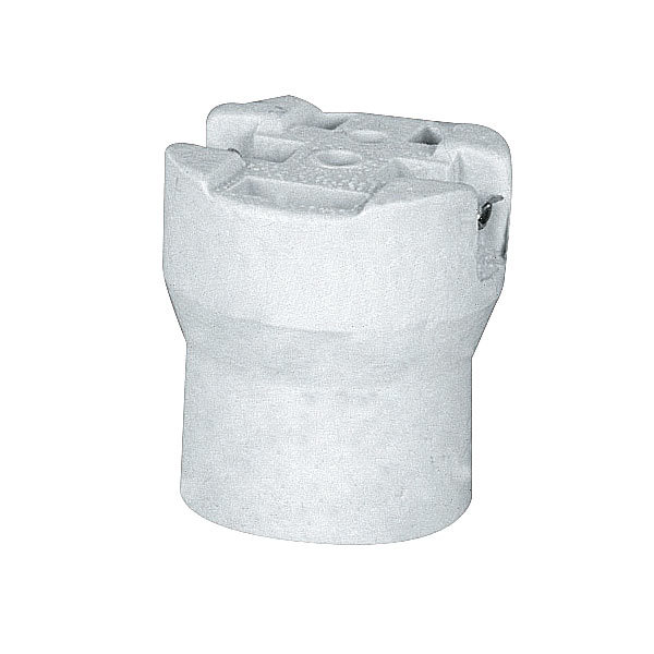 Soquete de Porcelana Branco mp-0451 Morumbi