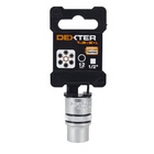 Soquete Estriado 1/2" 12mm Dexter Pro