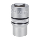 Soquete Estriado 1/2" 12mm Dexter Pro