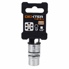 Soquete Estriado 1/2" 13mm Dexter Pro