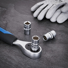 Soquete Estriado 1/2" 14mm Dexter Pro