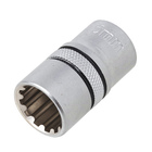 Soquete Estriado 1/2" 15mm Dexter Pro