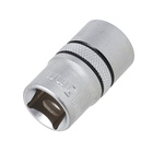 Soquete Estriado 1/2" 15mm Dexter Pro