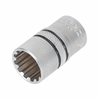 Soquete Estriado 1/2" 16mm Dexter Pro