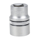 Soquete Estriado 1/2" 18mm Dexter Pro