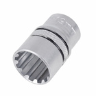 Soquete Estriado 1/2" 19mm Dexter Pro