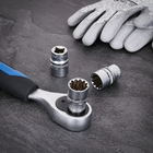 Soquete Estriado 1/2" 19mm Dexter Pro