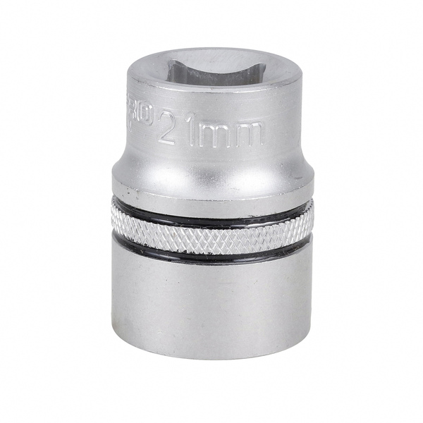 Soquete Estriado 1/2" 21mm Dexter Pro