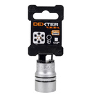 Soquete Estriado 1/2" 21mm Dexter Pro