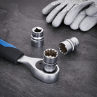 Soquete Estriado 1/2" 21mm Dexter Pro