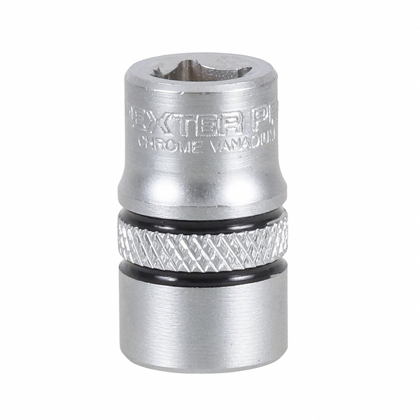 Soquete Estriado 1/4" 10mm Dexter Pro