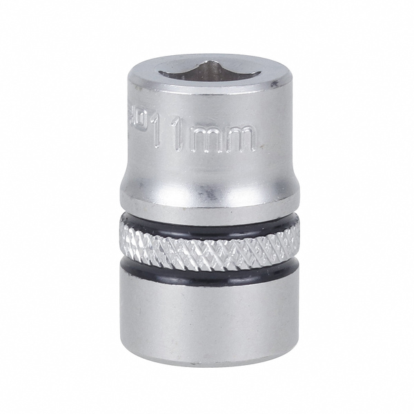 Soquete Estriado 1/4" 11mm Dexter Pro