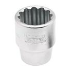 Soquete Estriado 30 Mm Encaixe 3/4" D32-30 Gedore