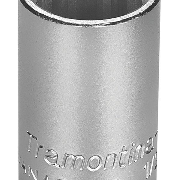 Soquete Estriado Aço Cromo Vanádio 5/8" - Encaixe 1/2" Tramon