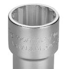 Soquete Estriado Em Aço Cromo Vanádio 1.7/16" - Encaixe 3/4"