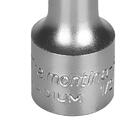 Soquete Estriado Em Aço Cromo Vanádio 5/16" - Encaixe 1/2" Tr