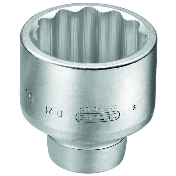 Soquete Estriado Encaixe 1" - 1.5/8" Gedore 018053 018053