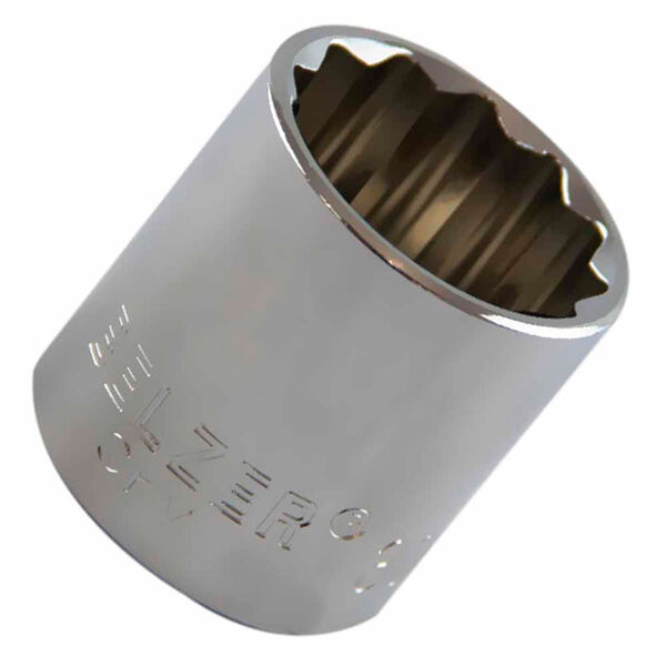 Soquete Estriado Encaixe 1/2" 30mm Belzer 204020bbr 204020bbr