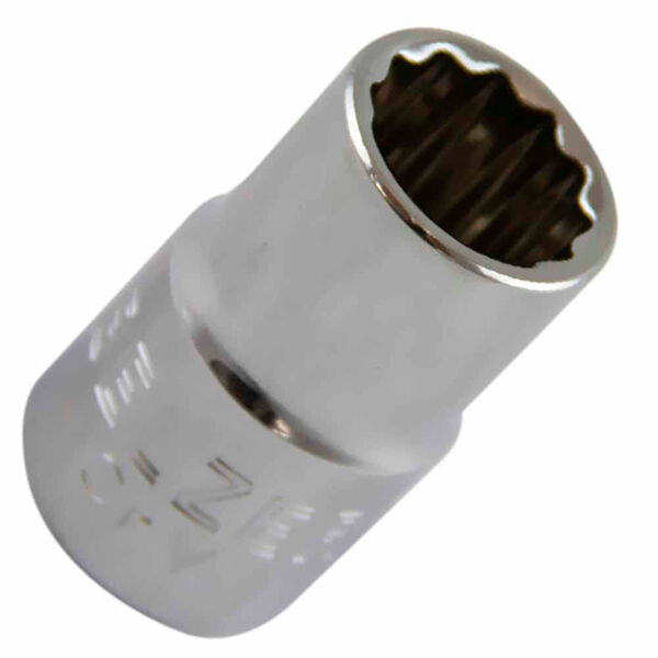 Soquete Estriado Encaixe 1/2" - 9/16" Belzer 204505bbr 204505