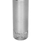 Soquete Estriado Longo Em Aço Cromo Vanádio 7/8" - Encaixe 1/