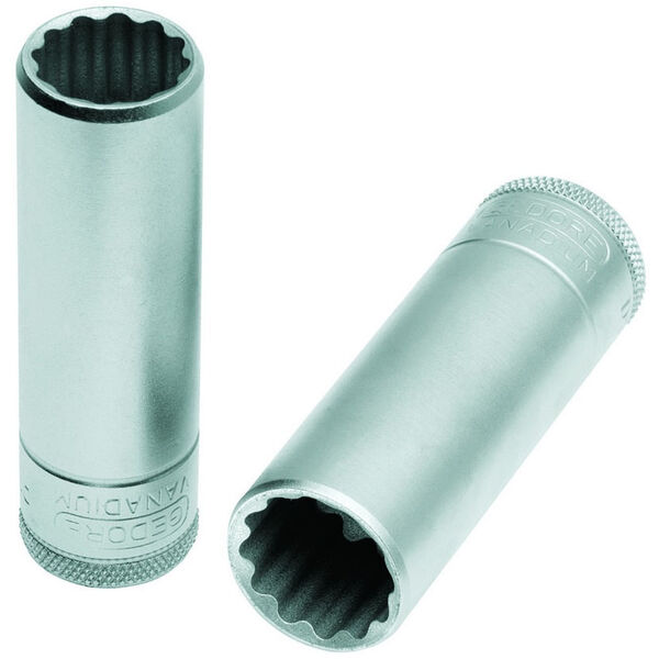 Soquete Estriado Longo Encaixe 1/2" Gedore 015760 15/16" 0157