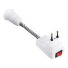 Soquete Flexível P/ Lâmpada C/ Interruptor  20 Cm. - Bestfer