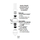 Soquete Fotoelétrico Preto DNI