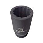 Soquete Impacto Longo 3/4 19mm Estriado P/ Chave Pneumática