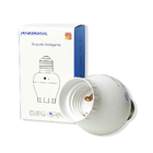 Soquete Inteligente Wifi Rf433 Lâmpada E27 Tuya Alexa Google