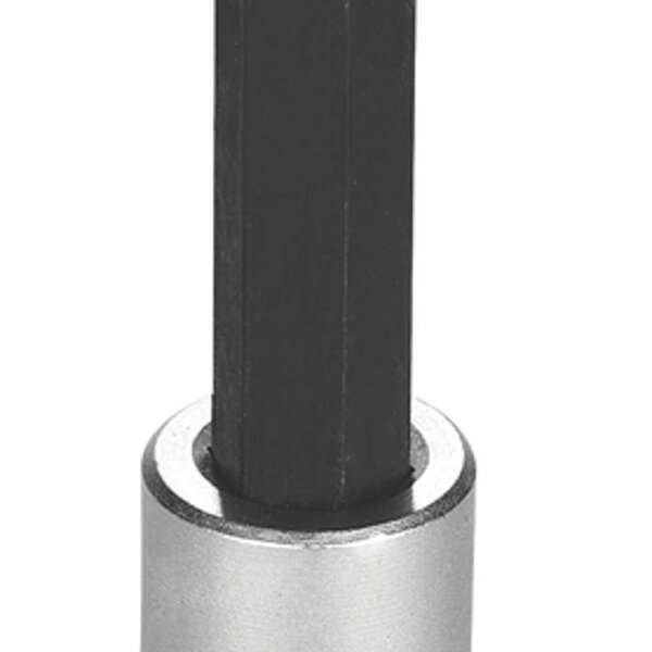Soquete Longo Cromo Vanádio Hexagonal Allen 3/8" Encaixe 1/2"
