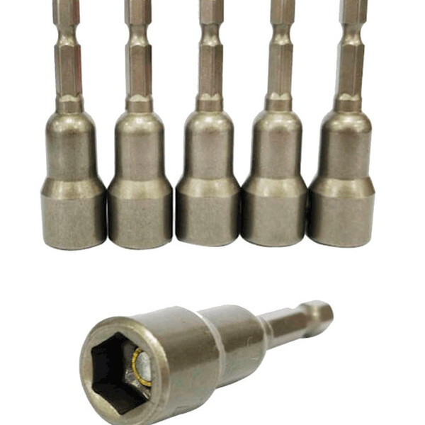 Soquete Magnético - 5 Peças - A 65x1/4 - Crv - Fertak - Model