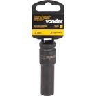 Soquete Sext Impacto Longo Enc 1/2" 13mm Aço Cromo Vonder